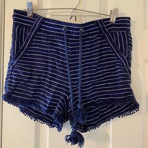 Knitted beach shorts